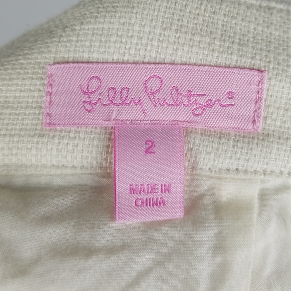 Lilly Pulitzer 100% Cotton Skirt - Picture 2 of 11